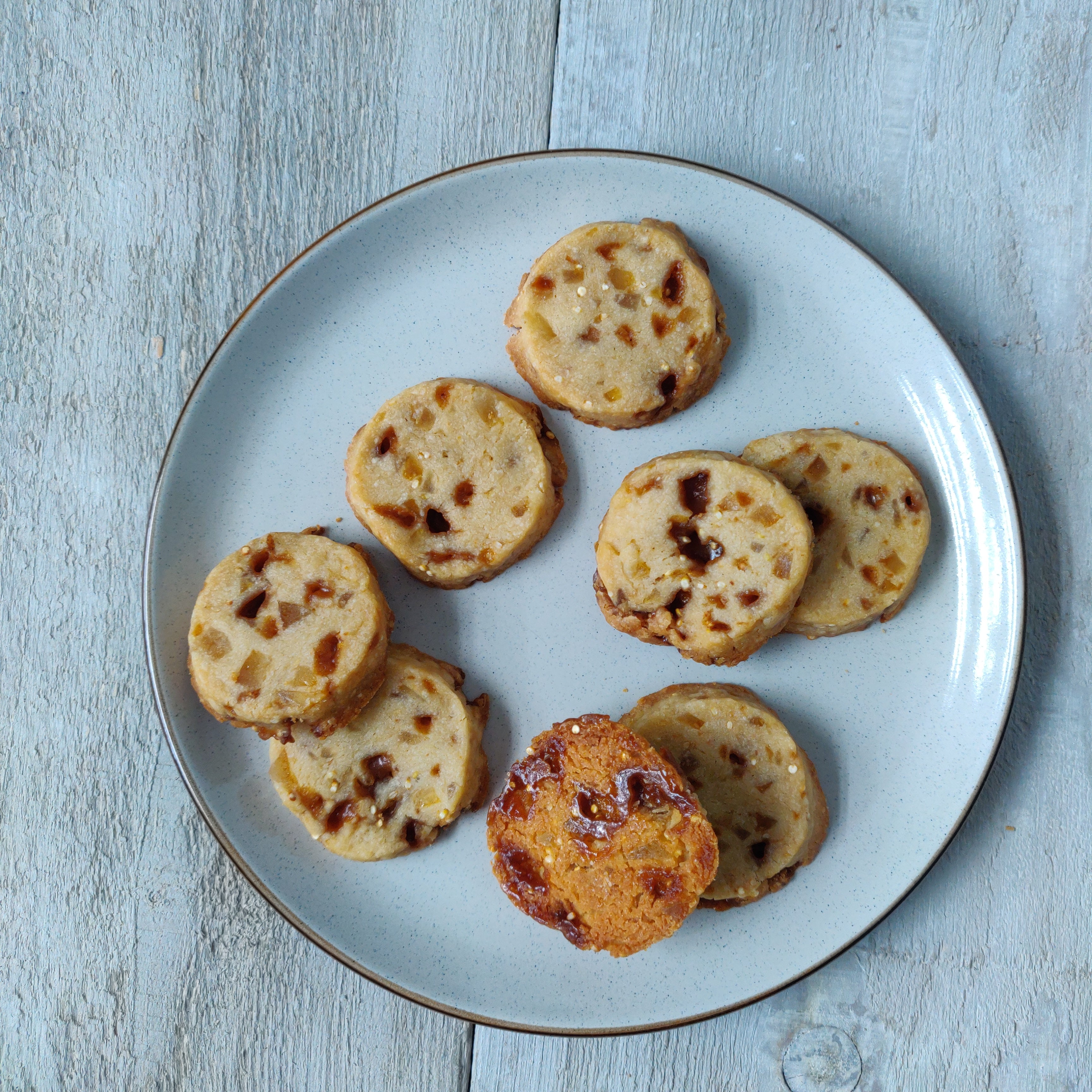 Orange Toffee Shortbread